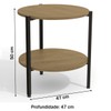 Mesa de Canto Freijó/Preto Fosco Li017 - Kappesberg