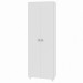 Armário Multiuso 2 Portas 7 Prateleiras Branco Am3108 - Tecno Mobili