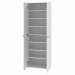 Armário Multiuso 2 Portas 7 Prateleiras Branco Am3108 - Tecno Mobili