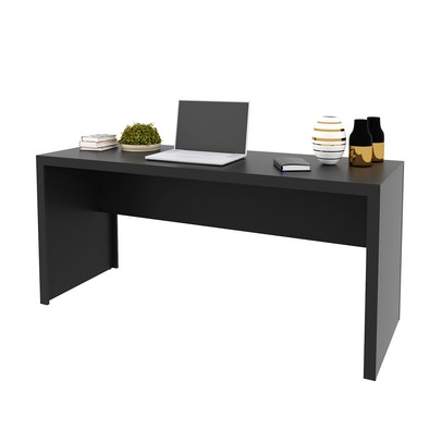 Mesa para Escritório Preto Me4109 - Tecno Mobili
