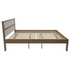 Cama de Casal Amendoa/Branco Cm8005 - Tecno Mobili
