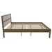 Cama de Casal Amendoa/Branco Cm8005 - Tecno Mobili