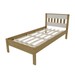 Cama de Solteiro Amendoa/Branco Cm8006 - Tecno Mobili