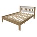 Cama de Casal Amendoa/Branco Cm8007 - Tecno Mobili