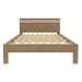 Cama de Casal Amendoa/Branco Cm8009 - Tecno Mobili