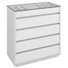 Cômoda Belize 5 Gavetas Branco - Casa D
