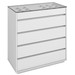 Cômoda Belize 5 Gavetas Branco - Casa D