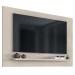 Painel para TV Até 60 Polegadas Safira 1 Prateleira Off White - Casa D