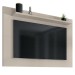 Painel para TV Até 60 Polegadas Safira 1 Prateleira Off White - Casa D