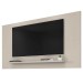 Painel para TV Até 60 Polegadas Esmeralda 1 Prateleira Off White - Casa D