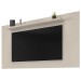 Painel para TV Até 60 Polegadas Esmeralda 1 Prateleira Off White - Casa D