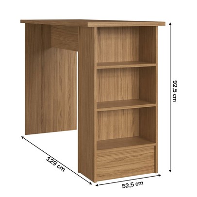 Bancada de Cozinha 3 Nichos Co8000 Naturalle - Decibal Móveis