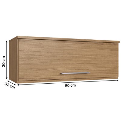 Armário Aéreo 1 Porta Co8100 Naturalle - Decibal Móveis