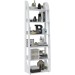 Estante para Livros Floripa 5 Prateleiras Branco - Artely