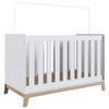 Berço Favo de Mel 3 em 1 Branco – Completa Móveis