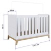 Berço Favo de Mel 3 em 1 Branco – Completa Móveis