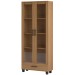 Cristaleira 2 Portas 1 Gaveta 100% Mdf Freijó C58 - Pradel