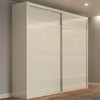 Guarda-Roupa Casal 2 Portas 2 Gavetas 100% Mdf Off White Tw602 – Dalla Costa