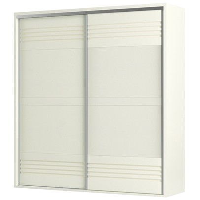 Guarda-Roupa Casal 2 Portas 2 Gavetas 100% Mdf Off White Tw602 – Dalla Costa