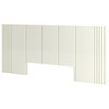 Cabeceira Casal 100% Mdf Off White Tw184 - Dalla Costa