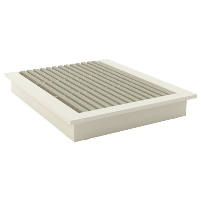Cama de Casal 100% Mdf Off White Tw22 - Dalla Costa