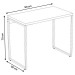 Mesa Escrivaninha Dynamica Branco Chess/Preto 11066 - Compace