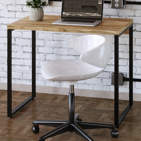 Mesa Escrivaninha Dynamica Carvalho/Preto 11066 - Compace