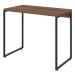 Mesa Escrivaninha Dynamica Nogal/Preto 11066 - Compace