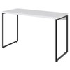 Mesa Escrivaninha Dynamica Branco Chess/Preto 11067 - Compace