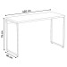 Mesa Escrivaninha Dynamica Snow/Preto 11067 - Compace
