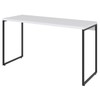 Mesa Escrivaninha Dynamica Branco Chess/Preto 11068 - Compace