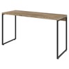 Mesa Escrivaninha Dynamica Carvalho/Preto 11068 - Compace
