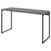 Mesa Escrivaninha Dynamica Carvalho Dark/Preto 11068 - Compace