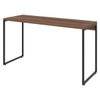 Mesa Escrivaninha Dynamica Nogal/Preto 11068 - Compace