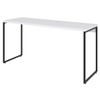 Mesa Escrivaninha Dynamica Branco Chess/Preto 11069 - Compace