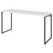Mesa Escrivaninha Dynamica Branco Chess/Preto 11069 - Compace