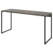 Mesa Escrivaninha Dynamica Carvalho Dark/Preto 11069 - Compace