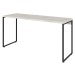 Mesa Escrivaninha Dynamica Snow/Preto 11069 - Compace