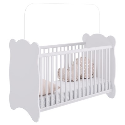 Berço com Armação Mosquiteiro Branco 7000 - Percasa