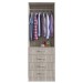 Guarda-Roupa Solteiro 2 Portas 4 Gavetas Fresno 2034 - Percasa