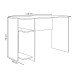 Mesa Gamer 2 Prateleiras Preto Fosco 3875 - Qmovi