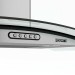 Coifa de Parede Vidro Curvo Duto Slim 80 Cm 127v Inox - Fogatti