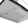 Coifa de Parede Vidro Curvo Duto Slim 80 Cm 127v Inox - Fogatti