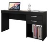 Mesa para Escritório Office 2 Gavetas Preto Tx - Notavel