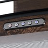 Coifa Vidro Curvo Slim 90 Cm Wood 127v - Atria Móveis
