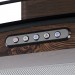 Coifa Vidro Curvo Slim 90 Cm Wood 127v - Atria Móveis