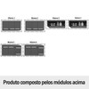 Cozinha Completa àgata 10 Portas 4 Gavetas Preto Fosco - Panorama Móveis