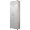 Armário Multiuso Plus 2 Portas 5 Prateleiras Branco - Percasa