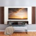 Painel para TV Até 55 Polegadas Orlando 2 Nichos Castanho/Off White - Panorama Móveis