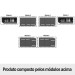 Cozinha Completa Alice 10 Portas 4 Gavetas Preto Fosco - Panorama Móveis